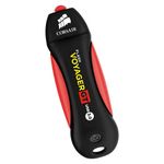 Corsair Flash Voyager GT, 1 TB USB 3.0 Flash Drive (High Performance with USB 3.0/USB 2.0, Durable Rubber Housing, Water Resistant, Shock Proof), Black/Red