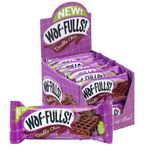 WafFULLS! Double Choc Waffles (12x 50g) - Soft Waffle Sandwich Breakfast Snacks Ready to Eat Snack for Kids and Adults Double Chocolate Bars Individually Wrapped Waffles Snacks Bulk Christmas Gifts