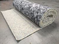 10mm Thick PU Carpet Underlay Rolls | Choose from 30 Sizes | 10m² Total Area | UK Manufactured Quality Luxury Feel