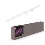 Philips Hue Perifo straight ceiling base kit (4 spots), White