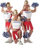 California Costumes Mens Cheerleader Costume Standard Red,White