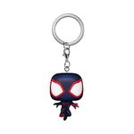 Funko Pop! Keychain: Spider-Man: Across the Spiderverse - Keychain 1 - Spider-man Novelty Keyring - Collectable Mini Figure - Stocking Filler - Gift Idea - Official Merchandise - Movies Fans