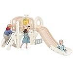 Merax 7-in-1 Kids Slide with Climbe
