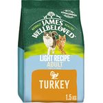 James Wellbeloved Adult Light Turkey 1.5 kg Bag, Hypoallergenic Dry Cat Food