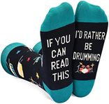 sockfun Drummer Gifts for Men - Drum Socks Band Gifts, Percussion Gifts Music Gifts