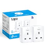 Tapo Smart Plug with Energy Monitoring, Works with Amazon Alexa (Echo and Echo Dot) and Google Home, Wi-Fi Smart Socket, Remote Control, Device Sharing, No Hub Required-Tapo P110 (2-Pack)