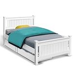 Artiss Single Bed Frame Platform Wo