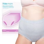 Disposable High Waist C-Section Postpartum Underwear by Frida Mom |Super Soft, Stretchy, Breathable, Wicking, Latex-Free - Size - Petite, 8 Count