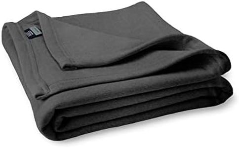 MV Sport Lightweight Sweatshirt Blanket Throw – Warm & Cozy, Breathable Oversized Fleece Knit, Couch, Bed, Travel, Cold Nights, and Outdoors – Soft Light Weight Blanket 54" x 84" Graphite
