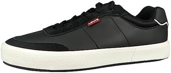 Levi's Men's Munro Sneaker, Regular Black, 10 US