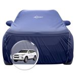 NEODRIFT 'NeoTech' Car Cover for Toyota Fortuner (100% Water-Resistant, All Weather Protection, Tailored Fit, Multi-Layered & Breathable Fabric) (Colour: Blue)