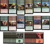 Mtg Decks & More Elite Red Green Dinosaur Enrage Deck - Modern Legal - Custom Built - Magic The Gathering - Mtg - 60 Card