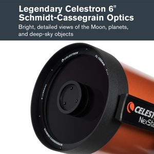 Celestron NexStar 6SE Computerized Telescope – 6-Inch Schmidt-Cassegrain