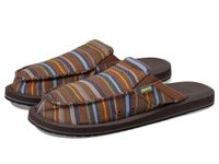 Sanuk Men's You Got My Back ST Blanket Loafer, Brown Multi, 10, Brown Multi, 10