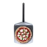 Ooni 12” Metal Pizza Peel – Metal Pizza Peel 12 Inch, Spatula Paddle, Lightweight Pizza Turning Peel with Long Handle, Pizza Oven Accessories