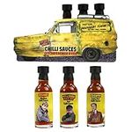 Kimm & Miller Only Fools and Horses Hot Sauce Gift Set - Novelty Chilli Sauce Gifts for Men with 3 x 45ml Bottles - Great Stocking Filler Gifts & Dad Birthday Gifts