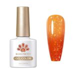 Born Pretty Color Changing Gel Nail Polish Fom BELLE GAGA Temperature Change Nail Polish Gel Nail Art DIY Salon at Home (TN22, 10ml)