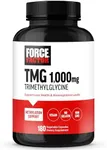 FORCE FACTOR TMG Betaine Supplement to Support Liver Health, Healthy Homocysteine Levels, and Methylation Support, Non-GMO, Vegan-Friendly, Premium Quality, 180 Capsules