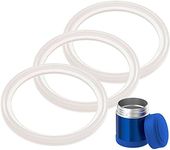 3-Pack of Thermos (TM) Food Jar 10 Ounce FUNtainer (TM) -Compatible Gaskets / O-Rings / Seals by Impresa Products - BPA-/Phthalate-/Latex-Free - Replacement for 10 Ounce Container