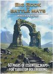 Big Book of Battle Mats Wilds Wrecks & Ruin by Loke, Merchandise for RPG Board Game, for Ages 14+