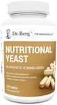 Dr. Berg Nutritional Yeast Tablets – Natural B12 Added - All 8 B Vitamin Complex – Organic Vanilla Flavor - 270 Vegan Tablets Dietary Supplements