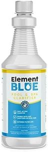 Element Blue - Pool and Spa Clarifier - Clears and Prevents Cloudy Water - for Fountains, Pools, Hot Tubs, and Spas - Fast-Acting Water Clarifier - 32 OZ