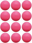 TigerTail Sports Recreational-Quality (1-Star, 40mm) Ping Pong Balls (Pink, 12-Pack)