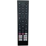 New Replacement ERF3A80 compatible Hisense Remote Control 4K UHD TV 75A6G 75A6GTUK 65A6GTUK 43A6GTUK 50A6GTUK 55A6GTUK 43A6G 50A6G 55A6G 60A6G 65A6G 70A6G - No Setup Required