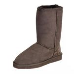 Grand Downunder UNISEX Boots 9"Premium Australian Shearing Sheepskins Grip-sole Chocolate