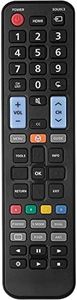 One For All Samsung TV Replacement Remote – Works with All Samsung TVs (LED, LCD, Plasma) – Ideal TV Replacement Remote Control with Same Functions as The Original Samsung Remote - Black – Urc1810