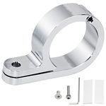 ONETK 1.25' Handlebar Mount Clamp, 32mm Highway bar Handlebar Clock Temperature Gauge Mount Clamp universal fits for Harley Davidson Touring Road Glide Road King Dyna Sportster Softail etc.