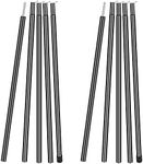 MI CASA Tent Tarp Poles Set of 2, U