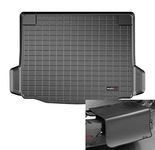 WeatherTech Cargo Liner Floor Mat + Bumper Protector Tailored Suitable for: BMW X3 G01 Spare Tire 2017-19|Black CargoLiner