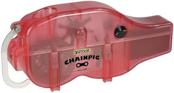 PEDRO'S Unisex Adult Chain Pig Machine II Pedro's Chain Cleaning Machine - Red,.