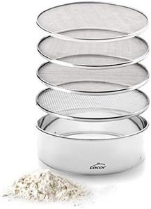 Lacor 4 Mesh Sieve Interchangeable 25 Cm, Stainless Steel, Silver