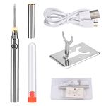 5V 15W Cordless Portable USB Soldering Iron, Rechargeable Built-In Battery Soldering Iron Kit, Electronic Soldering Tool Pen Kit Charging Welding Tool