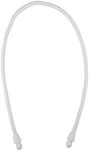 Crystal Quest Flexible Replacement Handle for Bath Ball Water Filter - Adjustable Strap Design - Fits Crystal Quest Bath Balls - White - Durable Flexible ABS Material