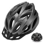 Zacro Bike Helmet Adult Men Women - CPSC Safety Certified Lightweight Bicycle Helmet with Detachable Sun Visor, Mountain Bike Helmet Suitable for Men Women Adults Youth