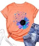 Sunflower Shirts for Teens Girls Wo