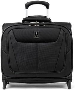 Travelpro Maxlite 5 Rolling Tote, Black, 16-Inch, Maxlite 5 Softside Lightweight Underseat Rolling Tote Bag