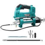 Cordless Grease Gun for Ma-Kita 18v Battery, 12000 Psi Pressure, Electric Grease Gun with 90cm 30cm High-Pressure Hose, Perfect for Trucks, Farms, Construction and DIY (Without Battery)