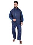 RUPA Rainwear for Men, Waterproof Nylon Blended Rain Jacket with Pants and Carry Bag, Pack of 1