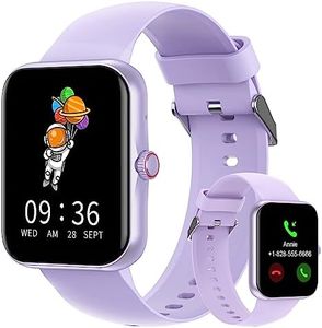 PTHTECHUS Smart Fitness Tracker Watch for Girls Boys, 1.83" HD Kids Cute Smartwatch with 37 Sports Modes Pedometer Activity Phone Calls Siri App Notifications Music Sleep Clock for Teenager