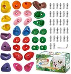 TOPNEW 32 Rock Climbing Holds Multi