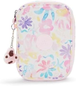 Kipling Women's 100 Pens Bts Printed Case, Organize Accessories, Art Supplies, Makeup, Travel Organizer