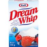 Kraft Dream Whip Whipped Topping Mix, 170g (Pack of 18)