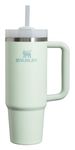 Stanley Quencher H2.0 FlowState Stainless Steel Vacuum Insulated Tumbler with Lid and Straw for Water, Iced Tea or Coffee, Smoothie and More, Mist, 30 oz / 0.89 L