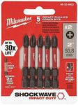 Milwaukee 48-32-4602 Phillips Power Bits 5 Pack