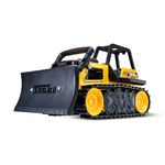 Tonka Steel Classics, Bulldozer– Made with Steel and Sturdy Plastic, Yellow Friction Powered Toy Construction Truck, Ages 3+ Boys and Girls, Kids, Toddlers, Christmas Birthday Gifts