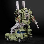 Kiditos Deformation Battle Truck Action Figure Robot Toy, (17 CM, Green)